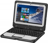 Cumpara ieftin Laptop 2-in-1 Panasonic Toughbook CF-20, Intel m5-6Y57, 10.1&rdquo; Multi Touch, 8GB, 256GB SSD, WiFi, 4G LTE, Bluetooth, Webcam, Rear Cam, Windows 10 Pro