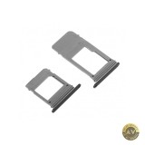 Suport SIM - Card Samsung Galaxy A5 (2017) A520 / A7 (2017) A720 Negru