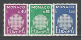Monaco.1970 EUROPA SM.513, Nestampilat
