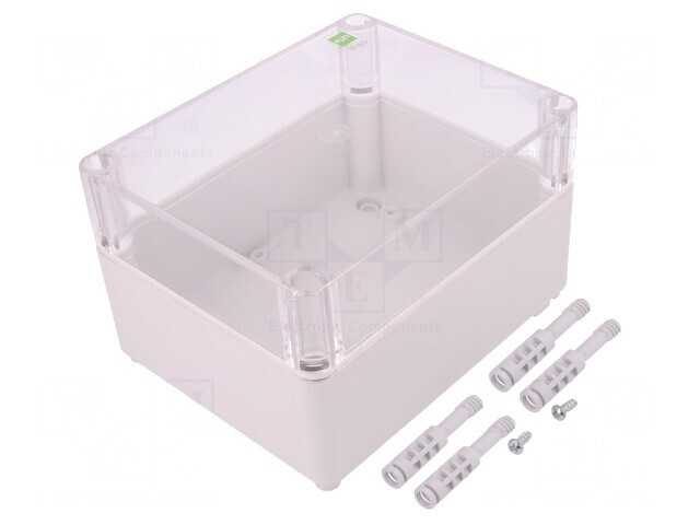 Carcasă universală industrială gri 135x170x107 mm