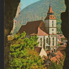 CPI B13905 CARTE POSTALA - BRASOV, BISERICA NEAGRA