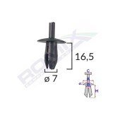 CLIPS FIXARE PENTRU VW MERCEDES - NEGRU SET 10 BUC 61650