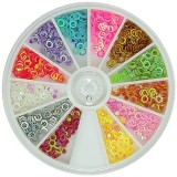 Set de confeti decorative - hexagon, contur, INGINAILS