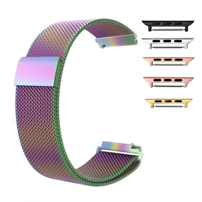 Curea Milanese Loop, compatibila Apple Watch 10, 42mm, Kameleon foto