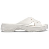 Papuci Crocs Classic Women&#039;s Cross Strap Alb - Chalk
