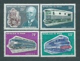 Niger 1973 - Trenuri, Rudolf Diesel, locomotive, serie neuzata