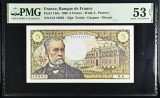 5 franci 1966 Pasteur aUNC PMG 53 5 francs 1966