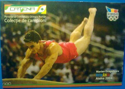 Romania 2004, CP, Jocurile Olimpice Atena 2004, Marian Dragulescu, Campioni foto