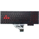 Tastatura Laptop, HP, Omen 15-CE, TPN-Q194, iluminata, layout DE (germana)