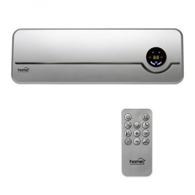 Aeroterma de perete cu ventilator, 2000W, 2 trepte incalzire, telecomanda, program saptamanal foto