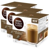 Set 3 x Capsule Nescaf&eacute; Dolce Gusto Caf&eacute; Au Lait Intenso, 48 capsule, 480g