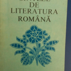 myh 412s - Constantin Crisan - Sinteze de literatura romana - ed 1981