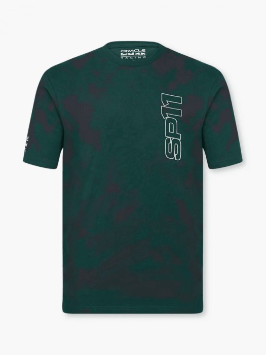 Red Bull Racing tricou de bărbați Sergio Perez green F1 Team 2024 - M