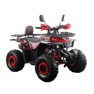 ATV XTR Pro FireShot 002 roti 8 inch,125cc, 3+1 viteze, culoare negru/rosu Cod Produs: MX_NEW QUADXTR002/8125NERO foto