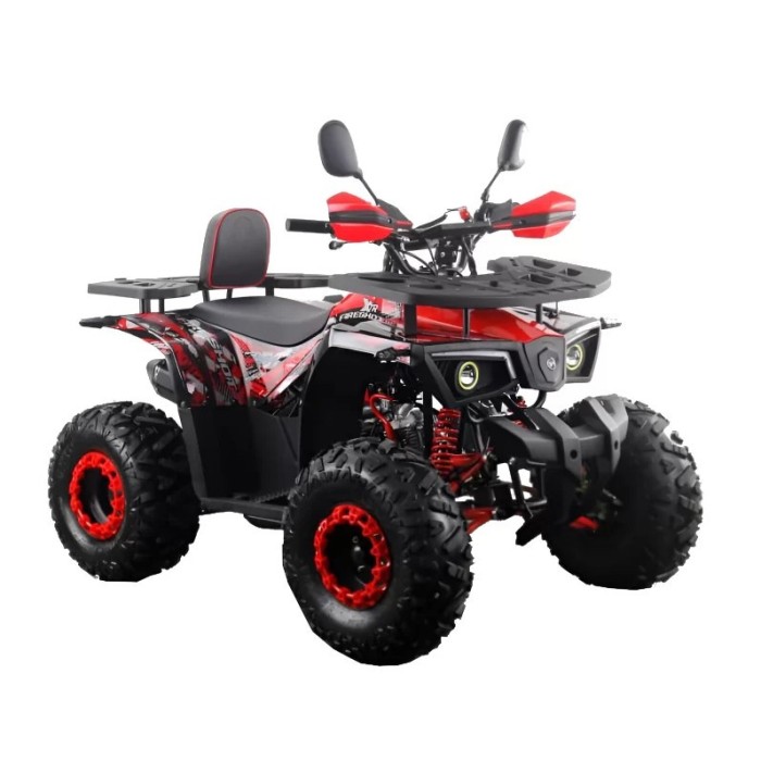 ATV XTR Pro FireShot 002 roti 8 inch,125cc, 3+1 viteze, culoare negru/rosu Cod Produs: MX_NEW QUADXTR002/8125NERO