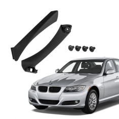 Maner complet portiera dreapta fata / spate pentru BMW seria 3 e90 e91 e92 - Negru