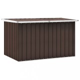 Lada de depozitare pentru gradina, maro, 149 x 99 x 93 cm GartenMobel Dekor, vidaXL