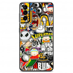 Folie Skin Compatibila cu Samsung Galaxy S21 Plus Wrap Skin Printing Sticker Bomb 4