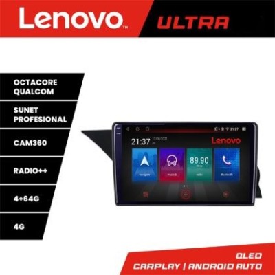 Navigatie Mercedes GLK NTG4 2008-2012 Lenovo 8 core QLED Qualcomm 4+64 360 Android Waze USB Navigatie Internet Youtube Radio CarStore Technology foto
