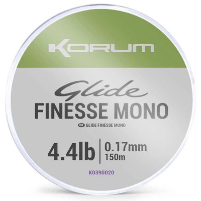 Fir Monofilament Korum Glide Finesse Mono 150m, 0.17mm, 4.4lb foto