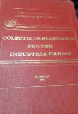 COLECTIE DE STANDARDE PENTRU INDUSTRIA CARNII FORMAT F MARE/RETETE ETC