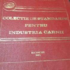 COLECTIE DE STANDARDE PENTRU INDUSTRIA CARNII