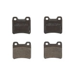 Set placute frana spate Lucas Opel Saab