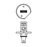Bec 12V H1 55W Pure Light Bosch 499839 1 987 302 011