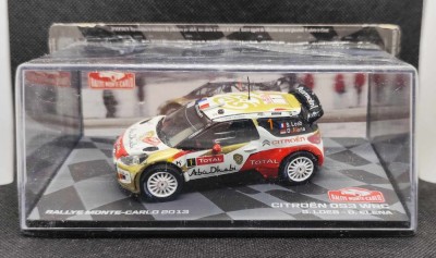 Macheta Citroen DS3 WRC Loeb - Ixo/Altaya 1/43 foto