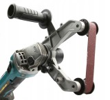 Cumpara ieftin Adaptor de slefuit cu banda pentru tevi, polizor unghiular XM04116