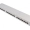 Patch Panel 24 Porturi RJ45 Cat6 Gri 19&quot; pentru Rack