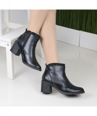 Botine De Dama Country Negre 36 EU foto