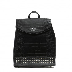 Backpack Negru Femeie Versace 19v69 foto