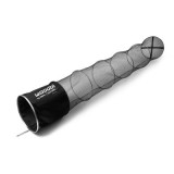 Juvelnic circular Delphin WASABI RoundTUNNEL, diametru 40 cm, lungime 300 cm, plasa fina, care protejeaza pestii