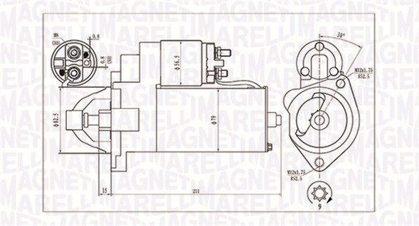 MAGNETI MARELLI 063720624010 starter