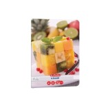 Caiet Herlitz motiv Healthy Snack, A4, 60 file, h&acirc;rtie 70g/Mp Fsc Mix, colțuri