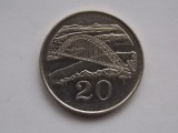 20 CENTS 1983 ZIMBABWE