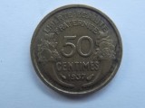 50 CENTIMES 1937 FRANTA