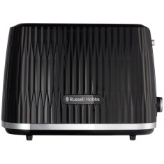 Prajitor de paine Russell Hobbs 27371-56, 800 W, 2 felii, 6 trepte rumenire, Incalzitor chifle, Negru