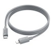 Cablu USB-C la Lightning Hoco X107 , PD 27 W, 1 m, Gri