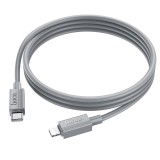 Cumpara ieftin Cablu USB-C la Lightning Hoco X107 , PD 27 W, 1 m, Gri