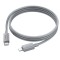 Cablu USB-C la Lightning Hoco X107 , PD 27 W, 1 m, Gri