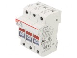 Clemă Siguranțe 10x38mm pentru Șină DIN 32A IP20