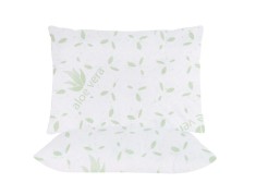 Set 2 Perne 50x70 Somnart Belina Aloe Vera, microfibra, lavabile la masina, vidat Relax KipRoom