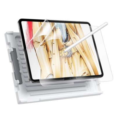 Folie pentru iPad Pro 11 (2024) (set 2) - ESR Paper-Feel - Matte Clear foto