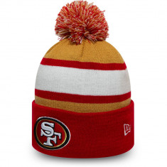 Caciula New Era Striped Cuff Bobble Knit San Francisco 49ERS - 162228119 foto