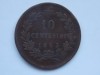 10 CENTESIMI 1863 ITALIA, Europa
