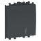 Intrerupator cap scara cu led 2M Schneider Easy Styl negru LMR1422003