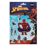 Set Autocolante cu Model Spiderman, 200 buc, Multicolor, CMCLASS