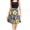 V805-192 Rochie eleganta model in dungi si print floral
